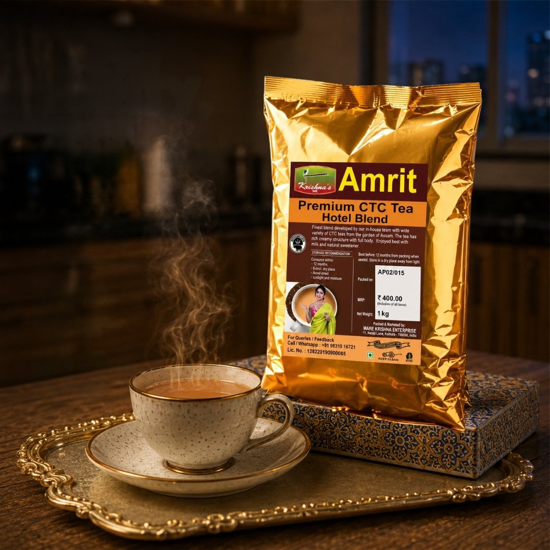 Amrit Premium CTC Hotel Blend Tea 1kg
